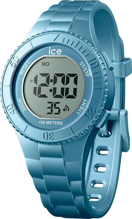 Actual product image ICE Watch Ice Digit Blue Metallic (Digital watch, 35 mm)