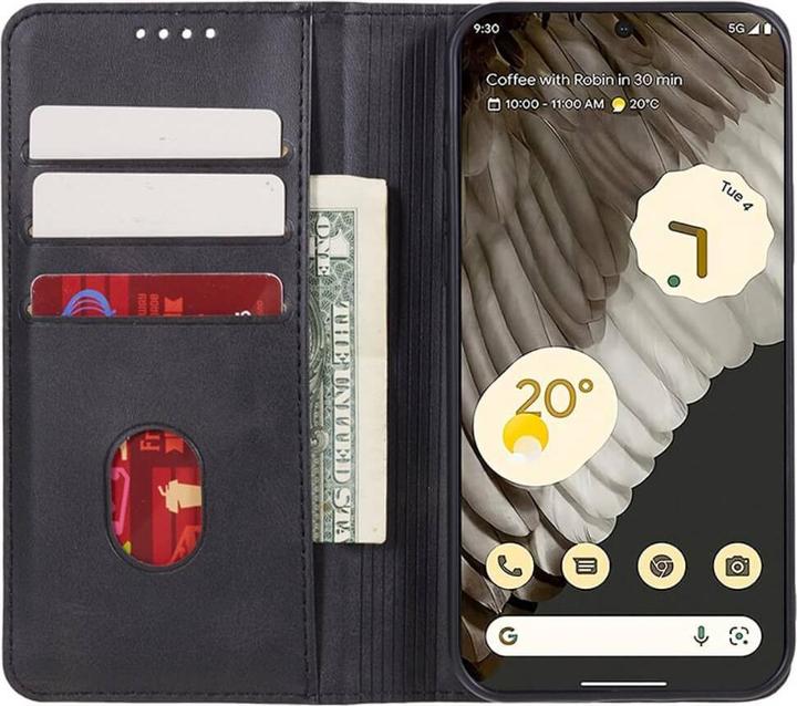 Actual product image Cover-Discount Google Pixel 8 - Stand Flip Case cover black (Google Pixel 8)
