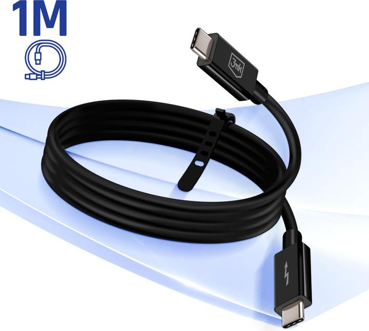 Produktbild 3MK Hyper ThunderBolt Cable 240W (1 m, USB 4.0)