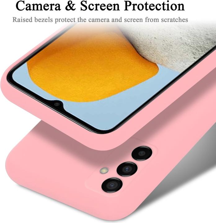 Actual product image Cadorabo TPU Liquid Silicone Case Cover for Samsung Galaxy M23 5G (Samsung Galaxy M23 5G)
