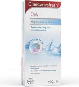 Produktbild Bayer GineCanesfresh Intimpflege-Gel Tägliche Intimhygiene mit Lotusblütenextrakt, Glycin und Laktose (400 ml, Intimgel)