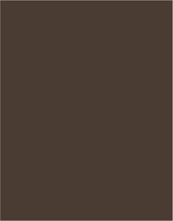 Produktbild trendmarkt24 Tonpapier dunkelbraun A4 | 130g/m² | 100 Blatt | 21 x 29,7 cm (130 g/m², 100 x)