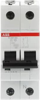 Produktbild ABB S201-C13NA Sicherungsautomat C-Char.,6kA,13A,1P,+NA