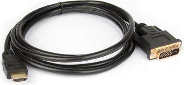 Actual product image Hamlet XVCHDM-DV30 Video Cable and Adapter 3 m HDMI Type A (Standard) DVI-D Black (3 m, HDMI)