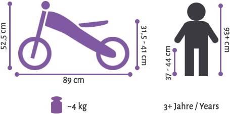 Actual product image Bikestar Bmx (12")