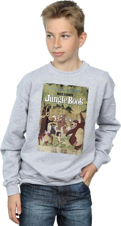 Immagine prodotto Disney The Jungle Book Retro Poster Felpa Ragazzi (128)