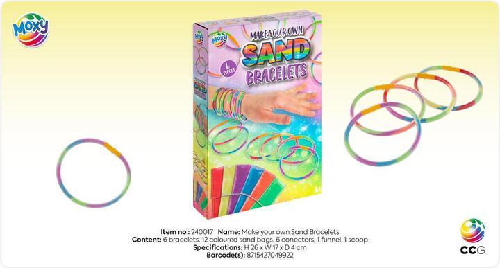 Immagine prodotto Grafix Realizzare braccialetti di sabbia