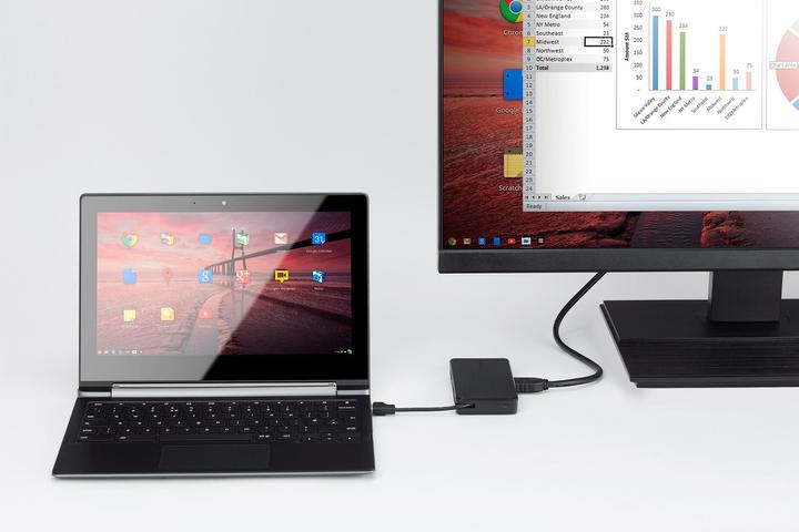 Produktbild Targus USB Adapter für mehrere Displays (Docking Port, 1 Ports)