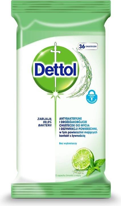 Produktbild Dettol Antibacterial Cleansing Surface Wipes
