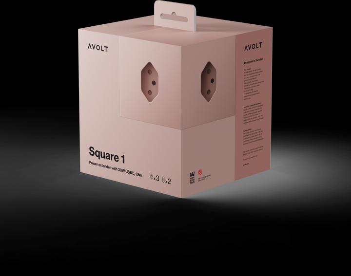 Produktbild Avolt Square 1 (5 x, USB-C, Typ 13, 1.80 m)