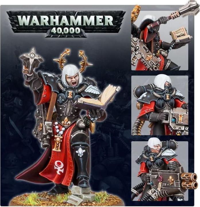 Actual product image Games Workshop Warhammer 40,000 - Adepta Sororitas Retributor Squad (Plastic)