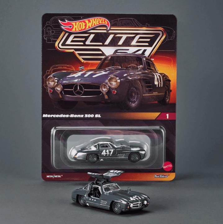 Actual product image Mattel Hot Wheels Elite 64 - Mercedes Benz 300 SL