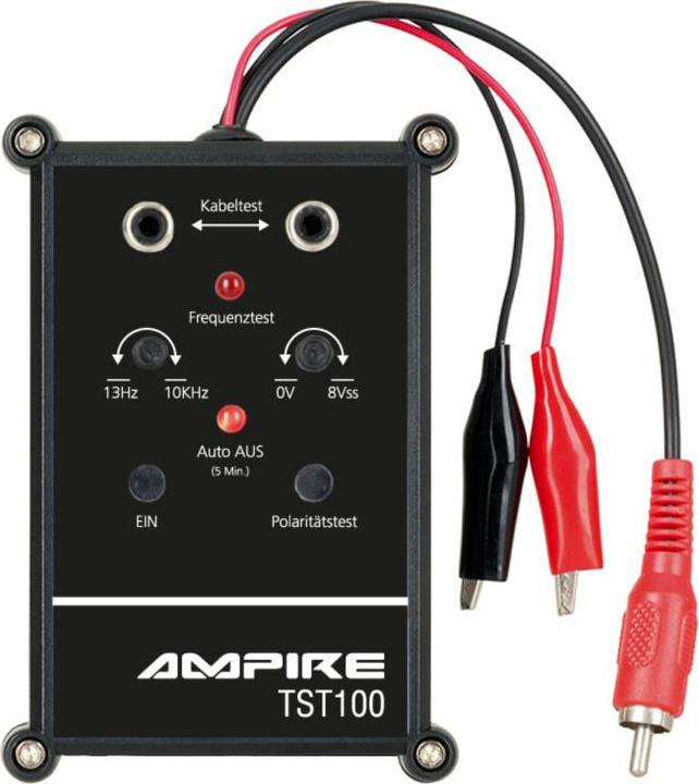 Actual product image Ampire Testgerät für Lautsprecherpolung, Frequenzbereich und Durchgang