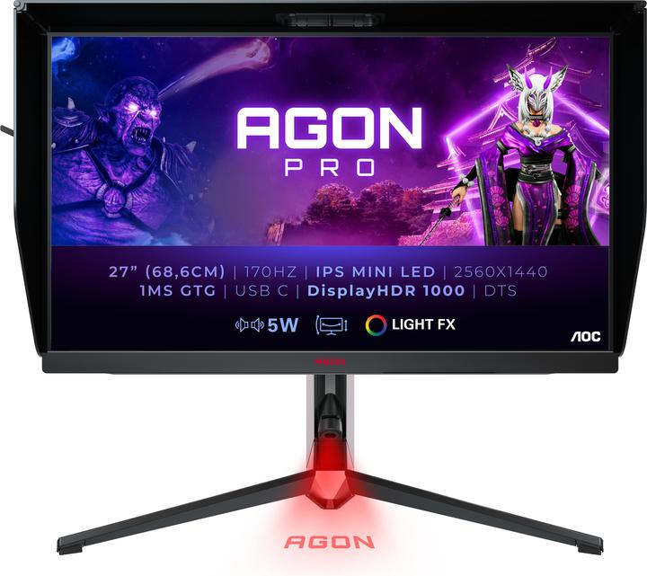 Actual product image AOC AG274QXM (2560 x 1440 pixels, 27")