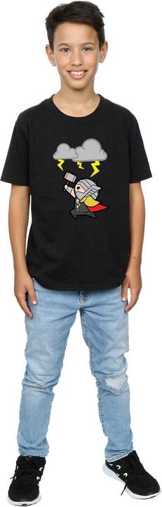 Actual product image Boys Kawaii Thor God Of Thunder T-Shirt (140, 146)