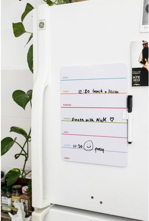 Produktbild Kikkerland Dry Erase Board Weekly (19 x 24 cm)