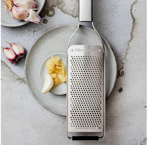 Actual product image Microplane Grater silver coloured