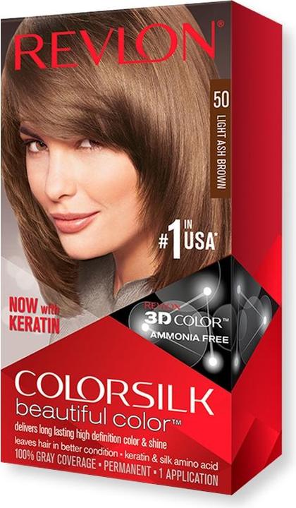 Actual product image Revlon Professional Colorsilk Beautiful Color 50 Brown Hair Coloring (50)