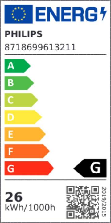 Energie-Label Philips Lampe Backofen (G9, 26 W, 250 lm, 1 x, G)