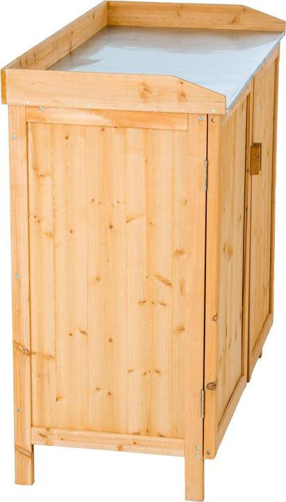 Actual product image tectake Garden storage bench