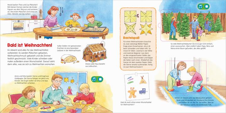Image du produit Bookii WAS IST WAS Kindergarten Frohe Weihnachten! (Allemand, Johann Steinstraat, Benjamin Schreuder, Astrid Vohwinkel, Andrea Weller-Essers, 2018)