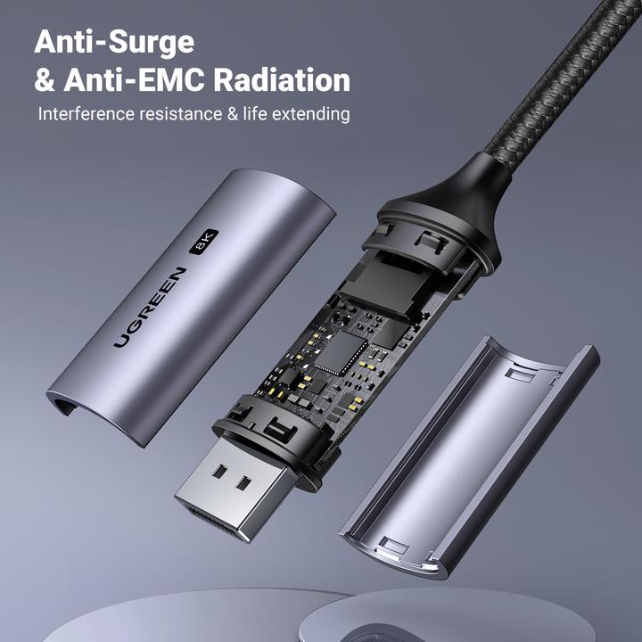Image du produit Ugreen USB C — DisplayPort (1 m, USB Type C)