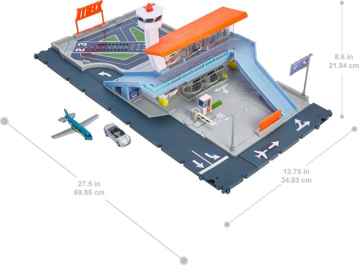 Actual product image Matchbox Airport playset