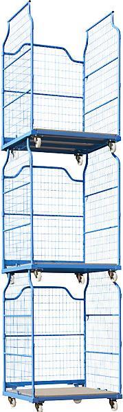 Produktbild Cordes Universal-Corlette® mit Vergitterung, Typ 1200, lichtblau, 1200x800x1850mm (800 kg)