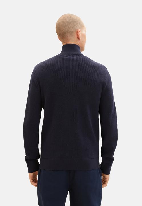 Actual product image Tom Tailor Strickjacke Cardigan Reissverschluss (3XL)