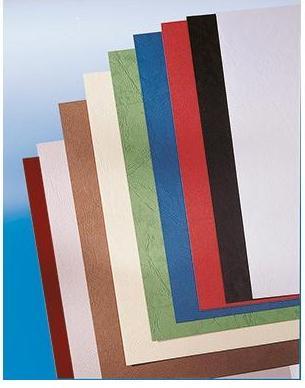 Immagine prodotto GBC LeatherGrain - Cartone A4 100 pz - blu reale