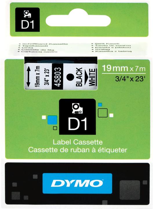 Produktbild Dymo S0720830 Standardband (1.90 cm, Weiss)