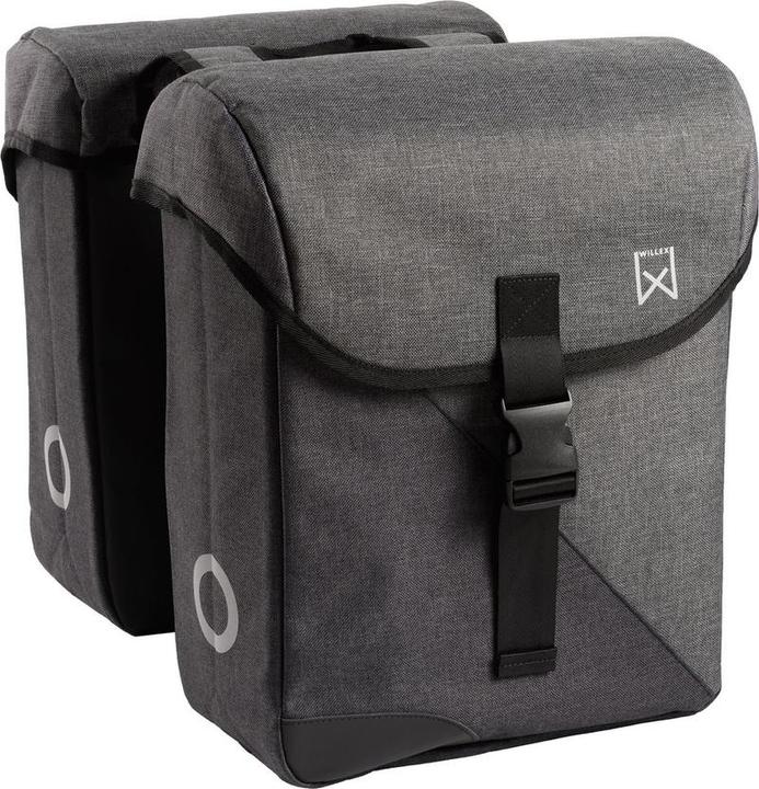 Willex Gepäcktasche 800 Grau/Schwarz (33 l, Gepäckträgertasche)