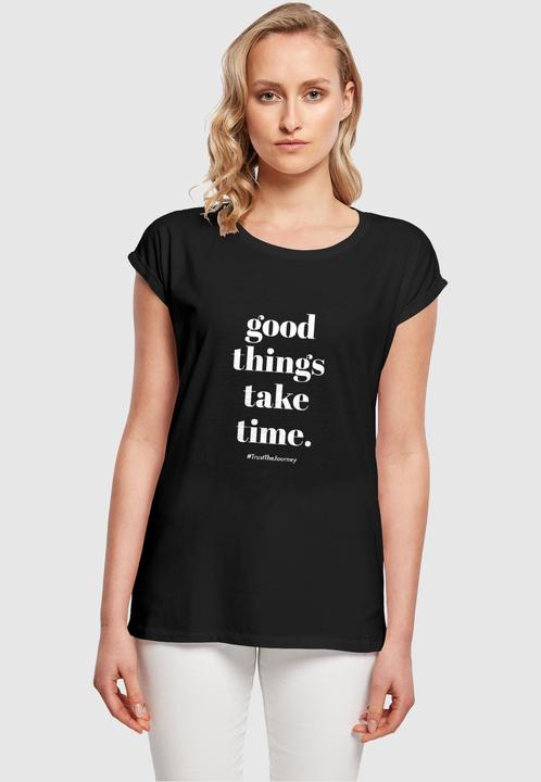 Actual product image Merchcode Ladies Good Things Take Time T-Shirt - 117487 (3XL)