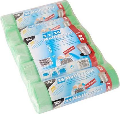 Image du produit Papstar Sacs poubelle 30 l, 125 pièces (125 x, 30 l)