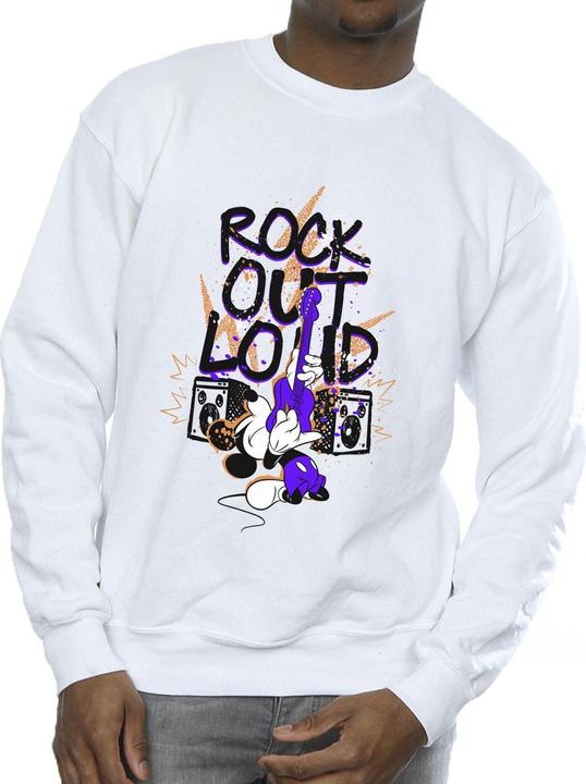Produktbild Disney Mickey Mouse Rock Out Loud Sweatshirt (L)