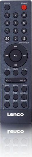 Productafbeelding Lenco PA-101BK (14 h, Oplaadbare batterij)