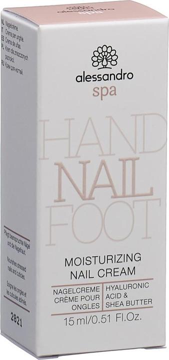 Actual product image Alessandro Spa - Moistuirizing Nail Cream (15 ml)