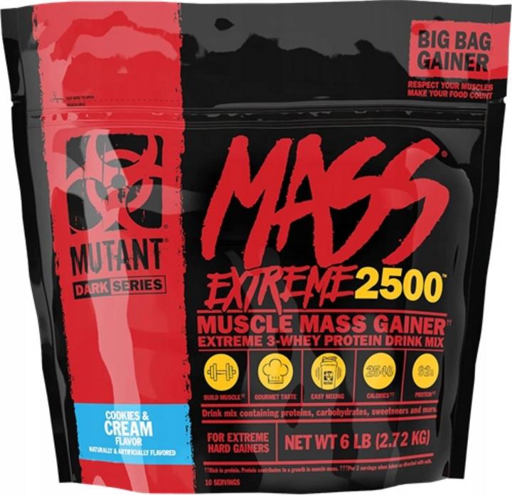 Produktbild Mutant Mass Extreme 2500 (Cookies & Cream, 1 Stk., 2766 g)