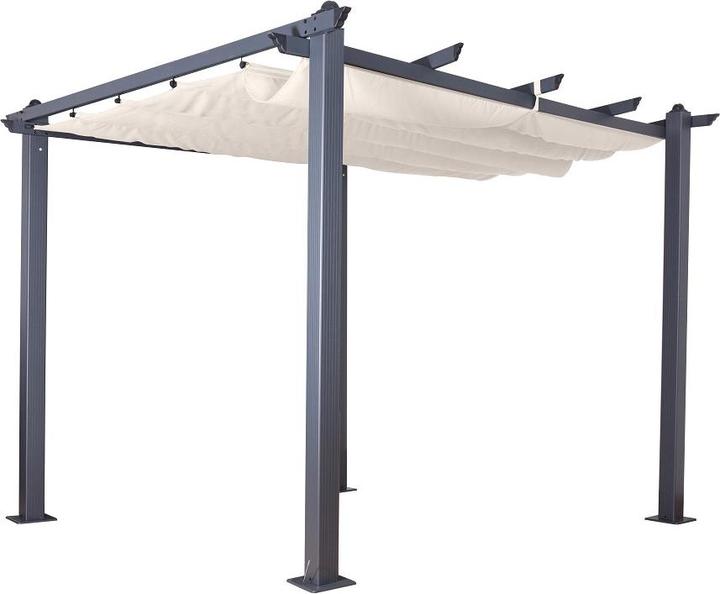 Jet-Line Pavillon Luxor anthracite-beige 4x3 m (400 cm, 300 cm)