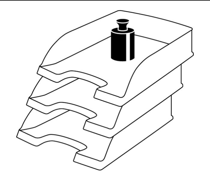 Immagine prodotto Leitz Cestino per lettere Plus (A4)