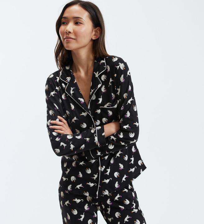 Produktbild So'home Pyjama mit Katzenmotiven (38)