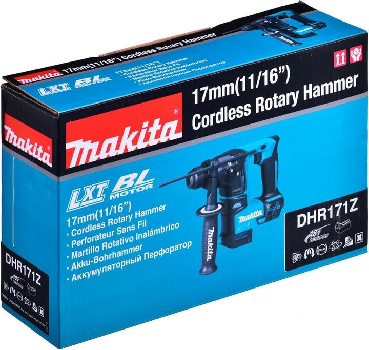 Actual product image Makita DHR171Z SDS-Plus rechargeable hammer drill (Rechargeable battery operated)