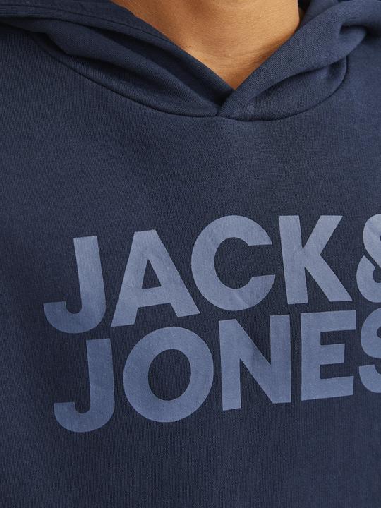 Actual product image Jack & Jones Jjecorp Logo Sweat Hood Noos Jnr (140)