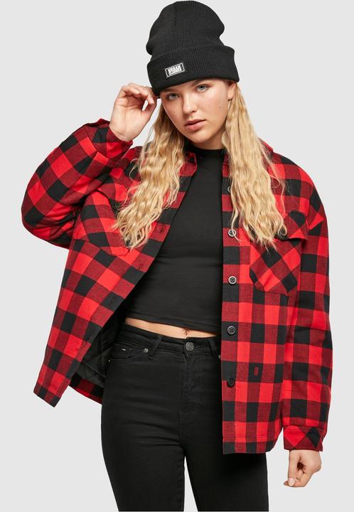 Produktbild Urban Classics Ladies Flanell Padded Overshirt (S)