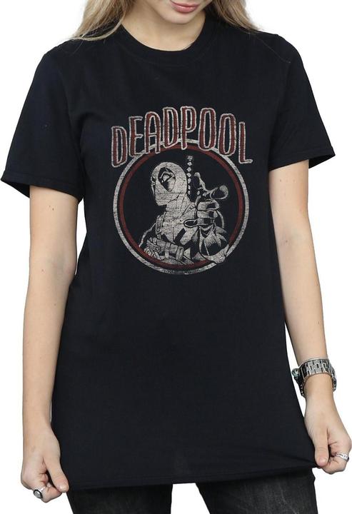 Produktbild Deadpool Vintage Circle TShirt (L)