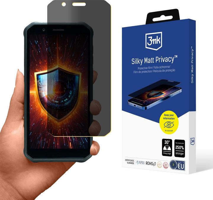 Produktbild 3MK Folia ochronna prywatyzujÄ ca matowa Silky Matt Privacy na MyPhone Hammer Energy X (MyPhone Hammer Energy)