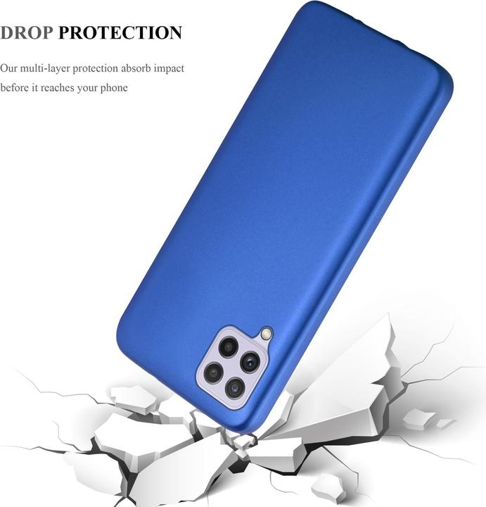 Produktbild Cadorabo TPU Matt Metallic Hülle (Samsung Galaxy M22, Samsung Galaxy A22, Samsung Galaxy A32)