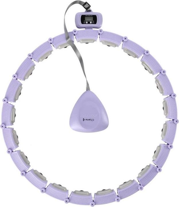 Produktbild HMS Hhm14 Hula Hoop Violett Magnetisch Mit Gewicht + Zähler