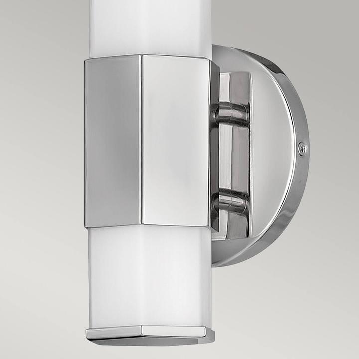 Image du produit Elstead Lighting Facet LED Applique murale chrome poli opale gravé IP44 (1080 lm)