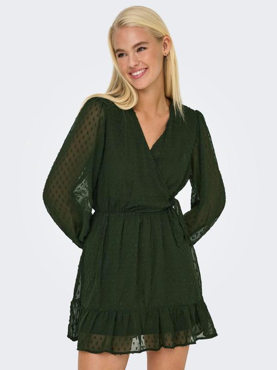 Actual product image Only ONLTIVA Short dress wrap dress (S)